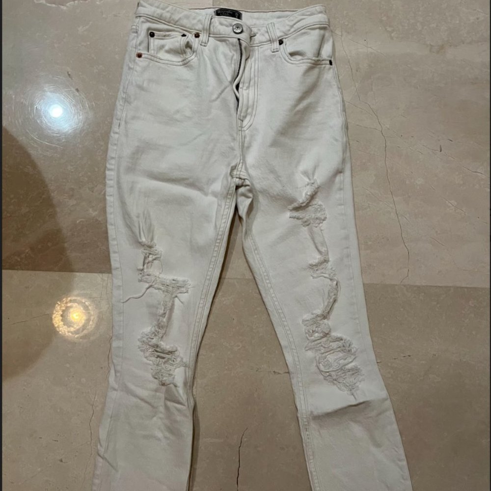 Abercrombie & Fitch Simone High Rise Slim Jeans